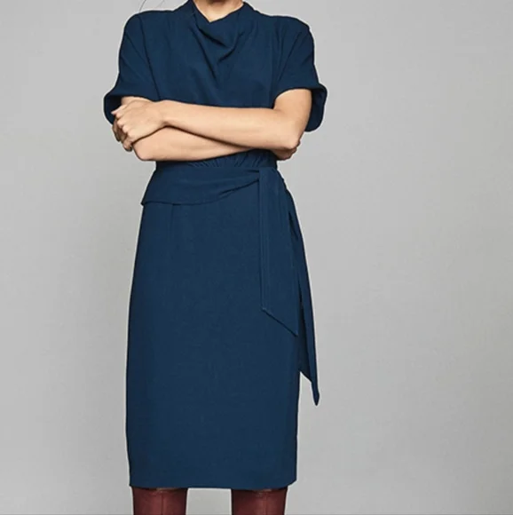 NWT REISS | Lola Midi Dress - Picture 13 of 13